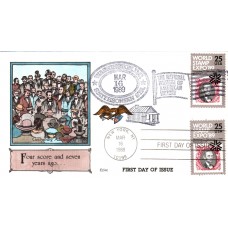 #2410 World Stamp Expo Collins FDC