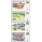 #2434-37 Traditional Mail Collins FDC Set
