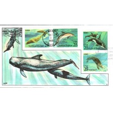 #2508-11 Sea Creatures Collins FDC
