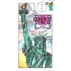 #2531A Statue of Liberty Torch Collins FDC