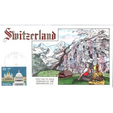 #2532 Founding of Switzerland Collins FDC