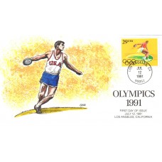 #2554 Summer Olympics Collins FDC