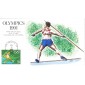 #2556 Summer Olympic - Javelin Collins FDC