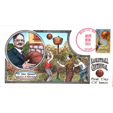 #2560 Basketball Centennial Collins FDC