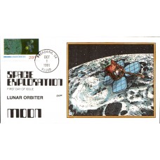 #2571 Space Exploration - Moon Collins FDC