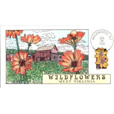 #2653 West Virginia Wildflowers Collins FDC