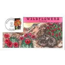 #2660 Texas Wildflowers Collins FDC