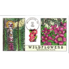 #2692 Washington Wildflowers Collins FDC