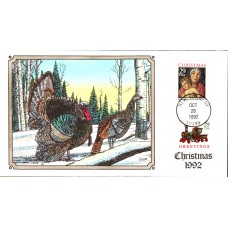 #2710//19 Christmas - Wildlife Collins FDC