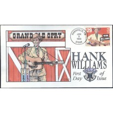 #2723 Hank Williams Collins FDC
