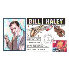 #2725 Bill Haley Collins FDC