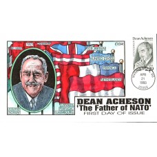 #2755 Dean Acheson Collins FDC