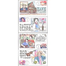 #2771-74 Country Music Collins FDC Set