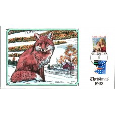 #2789//2803 Christmas - Wildlife Collins FDC