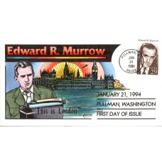 #2812 Edward R. Murrow Collins FDC