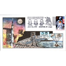 #2841 First Moon Landing Collins FDC