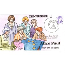 #2943 Alice Paul Collins FDC
