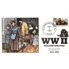#2981g Millions Uprooted Collins FDC