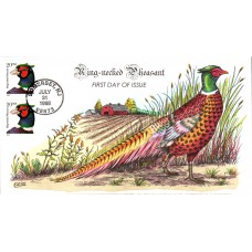 #3050 Ring-necked Pheasant Collins FDC