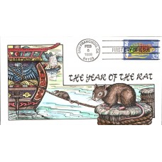 #3060 Year of the Rat Collins FDC