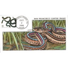 #3105k San Francisco Garter Snake Collins FDC
