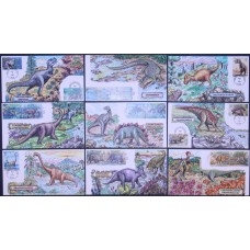 #3136 World of Dinosaurs Collins FDC Set