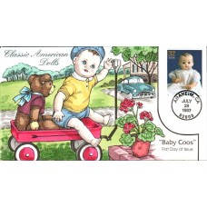#3151f Baby Coos Doll Collins FDC