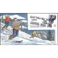 #3180 Alpine Skiing Collins FDC 