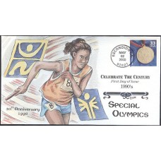 #3191i Special Olympics Collins FDC
