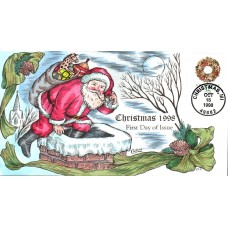 #3250 Christmas Wreath Collins FDC