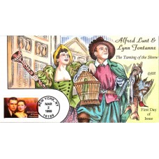 #3287 Alfred Lunt and Lynn Fontanne Collins FDC