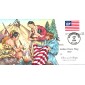 #3403i Indian Peace Flag Collins FDC