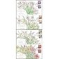#3487-90 Four Flowers Combo Collins FDC Set