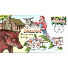 #3564 Greetings From Arkansas Collins FDC