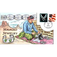 #3750 Navajo Jewelry Collins FDC