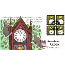#3757 American Clock Collins FDC