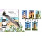 #3787-91 Southeastern Lighthouses Collins FDC