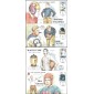 #3808-11 Early Football Heroes Collins FDC Set
