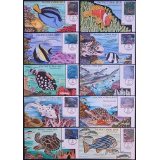 #3831 Pacific Coral Reef Collins FDC Set