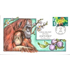 #3832 Year of the Monkey Collins FDC