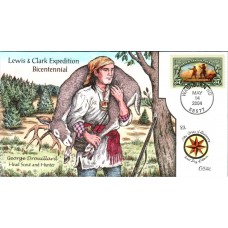 #3854 Lewis and Clark Collins FDC #23