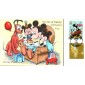 #3912 Mickey Mouse and Pluto Collins FDC