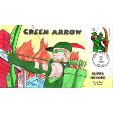 #4084d Green Arrow Collins FDC