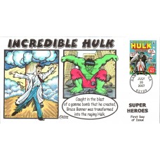#4159l The Hulk Collins FDC
