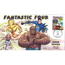 #4159n Fantastic Four Collins FDC