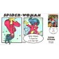 #4159q Spider Woman Collins FDC