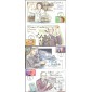 #4224-27 American Scientists Collins FDC Set