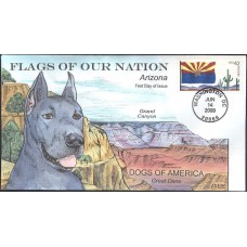 #4277 FOON: Arizona Flag Collins FDC