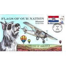 #4301 FOON: Missouri Flag Collins FDC