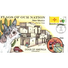 #4309 FOON: New Mexico Flag Collins FDC